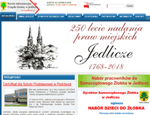 Tablet Screenshot of gosir.jedlicze.pl