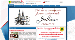 Desktop Screenshot of jedlicze.pl