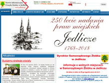 Tablet Screenshot of jedlicze.pl